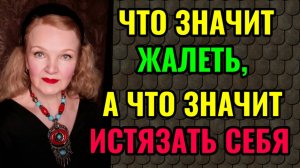 Что значит жалеть себя? И важность отделения спорта от диеты.
