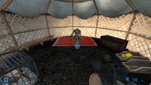 Вортигонт в юрте - Мод Зной на Half Life 2