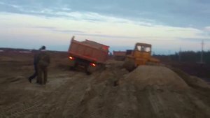 Весна май 2013. Северо Харампурское месторождение, дорога на куст