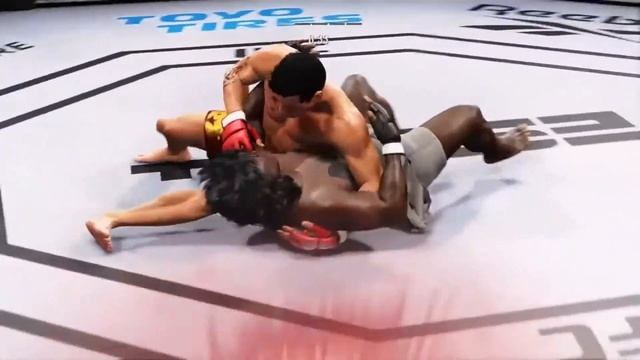合集UFC - 非洲红发女子杀手狂人 V.S. 93岁华裔老太太