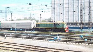 Тепловоз ТЭМ2-3113. Полетел на Бийск.