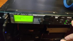 Yamaha motif rack xs demo spb test synthesizer amazing awesome 2023