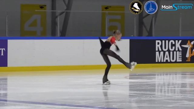 Анна ЛЯШЕНКО / Anna Lyashenko (KMC) - SP - competitions "For the prizes of the President of FFKM"