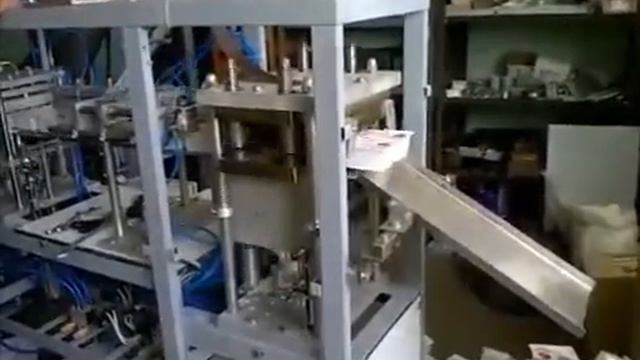 Линия для порционной фасовки и упаковки плавленого сыра, йогурта, творожка в пластиковую тару