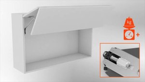 Установка и регулировка подъёмного складного механизма EVOLIFT FOLD от Salice (Италия)