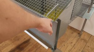 Клетка для кроликов маточно-откормочная 4 отделения "Сетка"