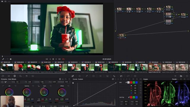 HOW NMRADFILM COLORED VIDEOS IN DAVINCI RESOLVE 18.6?