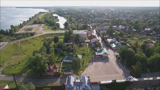 Шереметьевский замок с воздуха