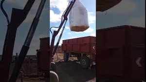 самодельный кран на трактор