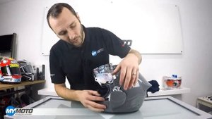 How to - Arai helmet visor change. ( Vas-V visor / face shield /wind shield )