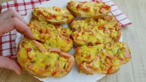 Вкусный завтрак на скорую руку.