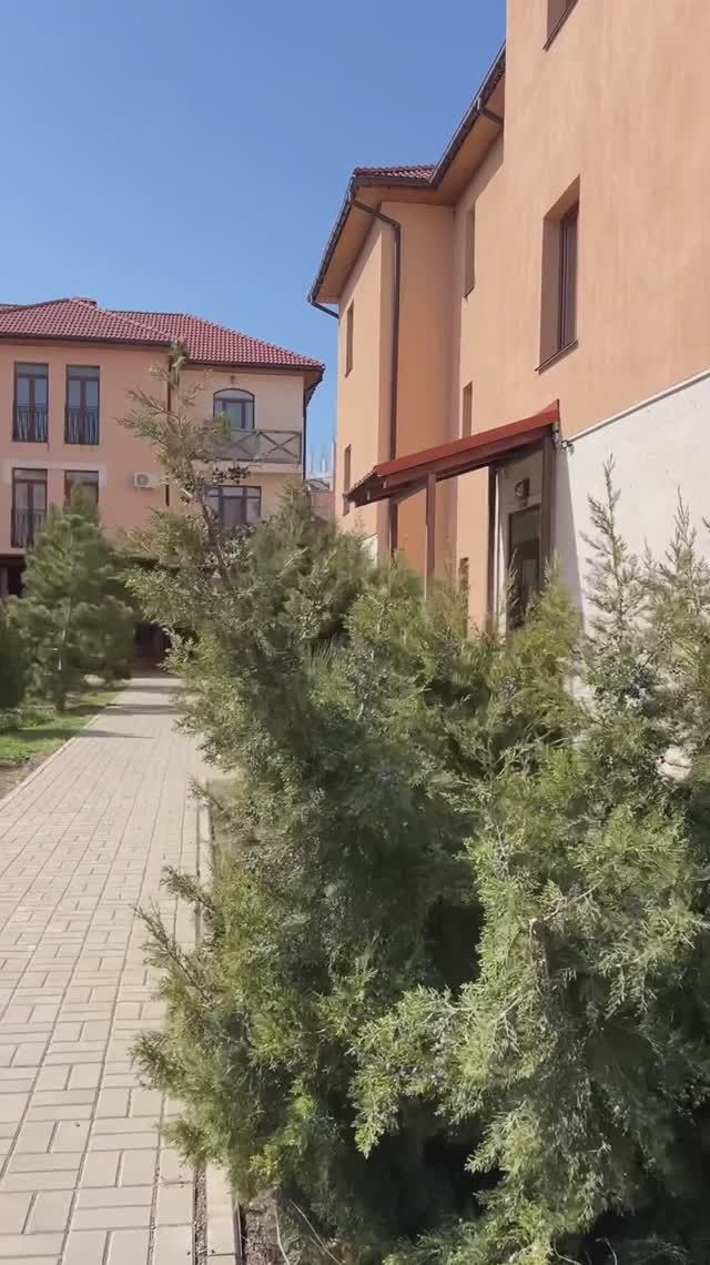 Кусочек Италии в Крыму♥️ масштабный, стильный комплекс апартаментов в 100 метрах от моря!