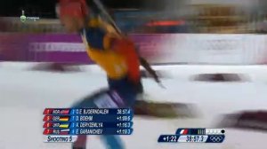 Олимпиада в Сочи 2014 Биатлон Смешанная эстафета 19 02 2014