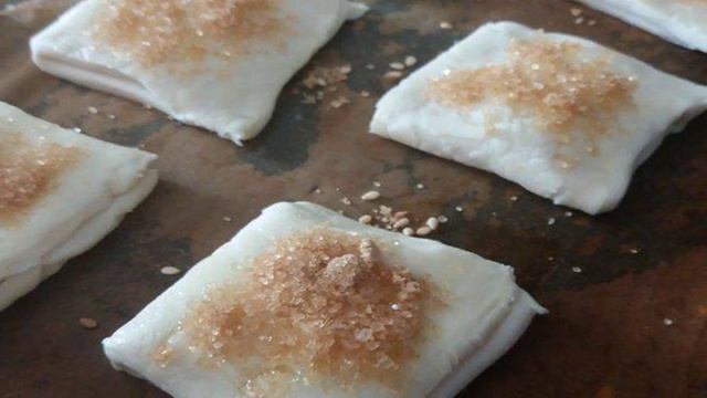 Печенье из слоеного теста