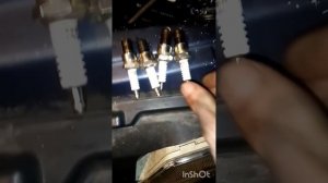 Трёхлепестковые свечи зажигания на Ваз-2115, установка и пробный пуск на холодную