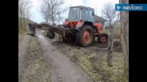 ЮМЗ 6 тянет МТЗ 82 с 8 ТОНН НАВОЗА В ПРИЦЕП 2ПТС.4 Off-Road
