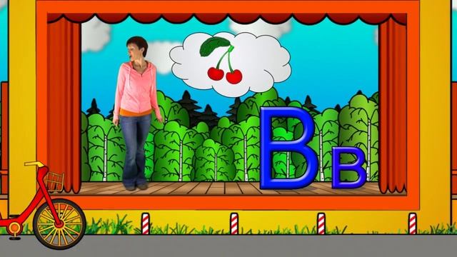 Развивающий мультфильм для детей Азбука с Машей. Буква В