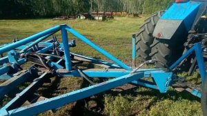 мтз 1221 с кпш 5?? а нет с культиватором, третья обработка паров) пошёл дождь