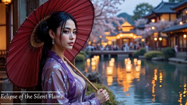 Eclipse of the Shadow Flame - Ancient Japan - AI Music and Video - AI Visit to Ancient Japan смотреть онлайн