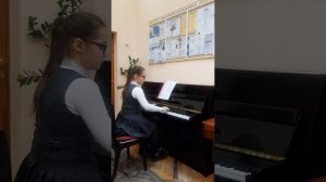 Теслюк Варвара, 10 лет, М. Клементи. Сонатина Фа мажор.