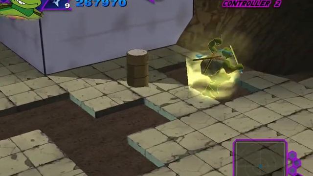 Teenage Mutant Ninja Turtles: 2003 Game PC - Stage 5 - Leonardo Hard  All Makimonos