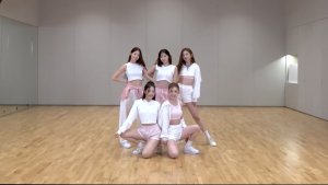 LE SSERAFIM - ‘Blue Flame’ dance practice [MIRRORED]