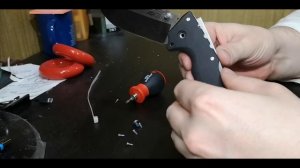 Cold Steel AD-10 Disassembly / Частичная разборка Cold Steel AD-10