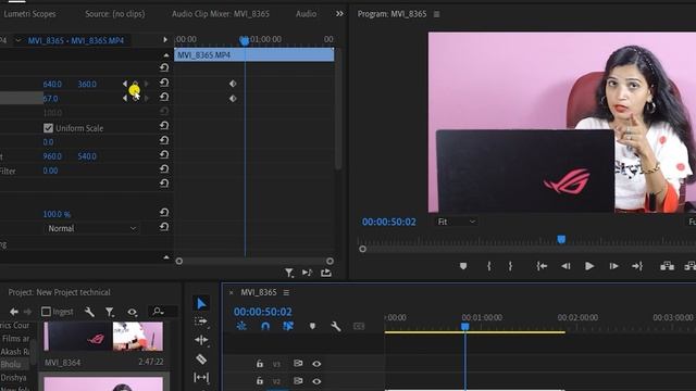 How to zoom in premiere pro | Adobe premiere pro me video zoom kaise kare смотреть онлайн