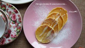 Творожные оладьи с кукурузной и рисовой мукой