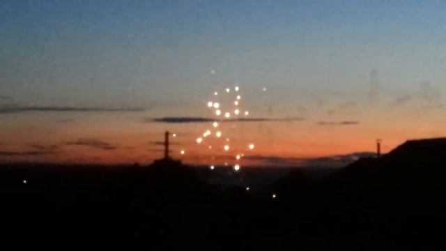 Фейерверк в честь дня села Чок-Майдан смотреть онлайн