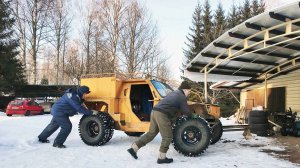 Угнали желтый вездеход! И,… «По приколу» разобрали!