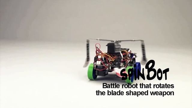 Образовательные Робот Робо Кит  5   SPIN BOT mp4
