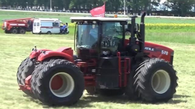 Сельхозтехника Ростсельмаш была продемонстрирована в День поля на Ставрополье