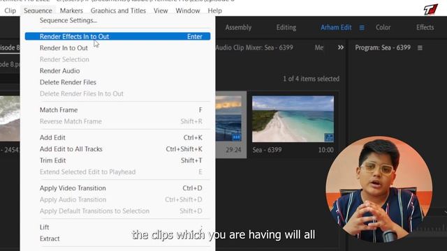 How to RENDER your TIMELINE in Adobe Premiere Pro | Episode 8 смотреть онлайн