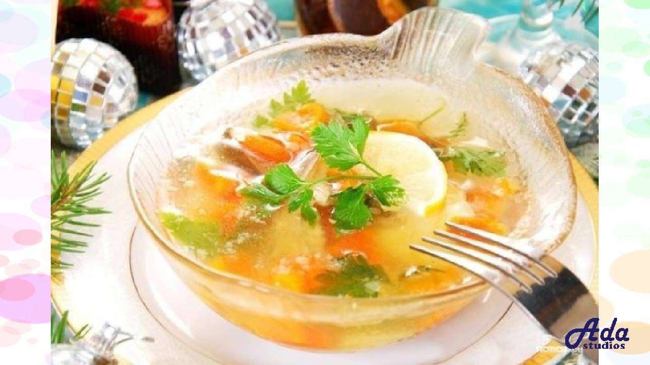 Мистически вкусно! Вкусный и красивый холодец из рыбьих голов будет отлично смотреться на вашем праз