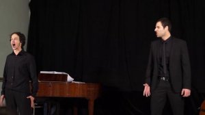 Сергей Денисов и Саид Джаудех дуэт Жаверна и Вальжана из мюзикла Отверженные