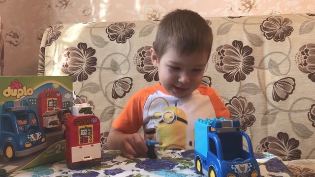 Играем в Лего Дупло Распаковка Lego duplo смотреть онлайн