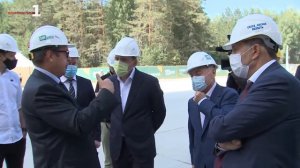 Губернатор дал старт работе нового цементного завода