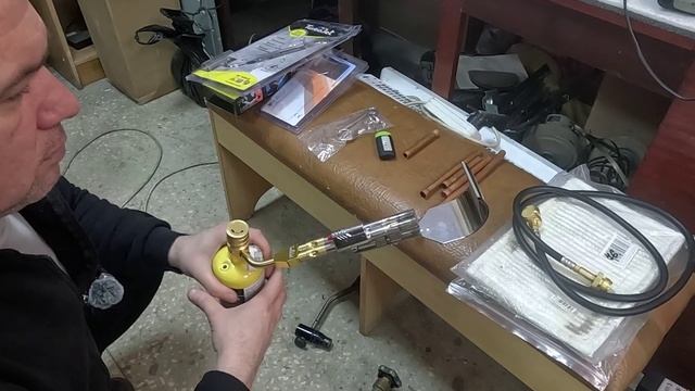 Купил новую горелку TurboJet под MAPP газ смотреть онлайн