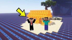 На нубов напало цунами из тнт в майнкрафт! Троллинг майнкрафт