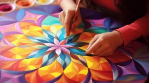 🖌️🎨 Успокаеваем нервную систему -- рисуем мандалы.