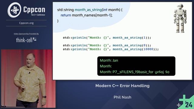 Modern C++ Error Handling - Phil Nash - CppCon 2024