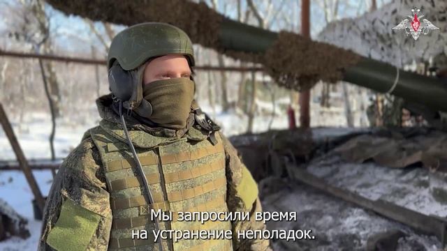 Боевая работа экипажа танка Т-72Б3М ГрВ «Запад»