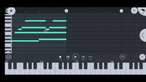 Грустная песня - в Fl Studio Mobile
