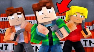 ЭТО МЕСТО МОЖЕТ ВЗОРВАТЬ ГОРОД? БЛОГЕРЫ НОВИЧКИ В МАЙНКРАФТ [перезаливы]