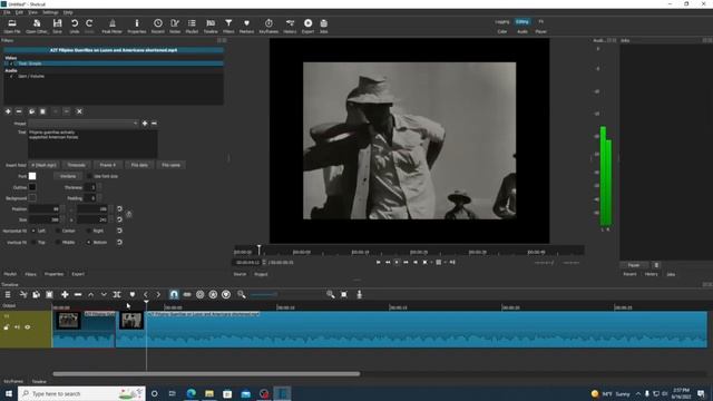 Adding Text in Shotcut смотреть онлайн
