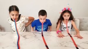 Хайди и Зидан участвуют в фруктовом челлендже