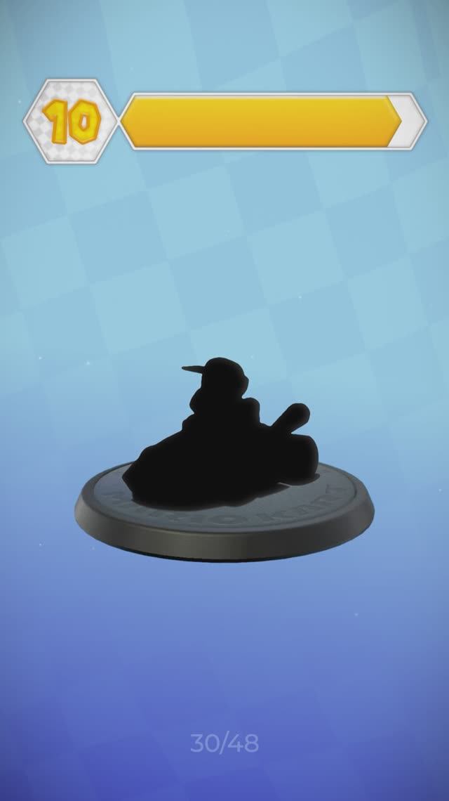 Угадай персонажа Mario Kart 8 Deluxe по силуэту. 30/48. смотреть онлайн