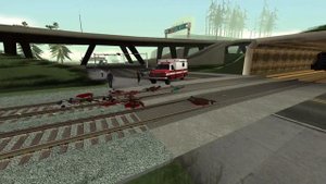 5 minutes of Crazy trains : GTA San Andreas