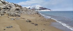 Прогулка, берег моря) Посёлок Взморье. Остров Сахалин.